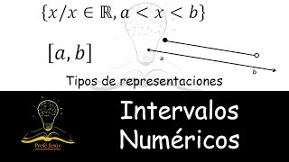 Intervalos Numéricos I Representación por comprensión y gráfica [upl. by Ttik33]