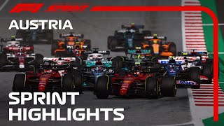 F1 Sprint Highlights  2022 Austrian Grand Prix [upl. by Macnair]