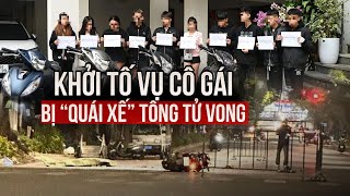 Khởi tố vụ cô gái bị quotquái xếquot tông tử vong khi dừng chờ đèn đỏ [upl. by Wyn]