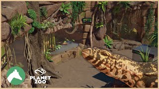 African Reptile House  Desert Adventure Park  Planet Zoo [upl. by Nimoynib996]