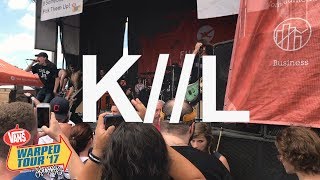 Knocked Loose  Vans Warped Tour 2017  FULL SET Burgettstown PA [upl. by Garlen167]