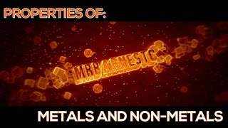 GCSE Chemistry 19 Whats the difference between a Metal and a NonMetal [upl. by Barrie342]