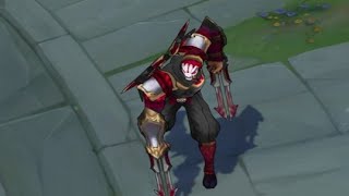 mod skin lol  custom skin zed blood moon [upl. by Feerahs]