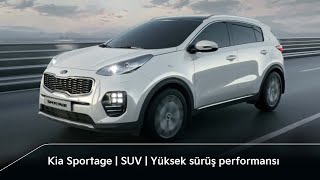 Kia Sportage  SUV  Yüksek sürüş performansı  Kia Türkiye [upl. by Yleoj]