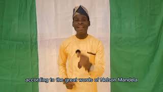 This is my video entry for The Orators Public Speaking Competition Adekunle Ayomide TheOrators [upl. by Annoya]