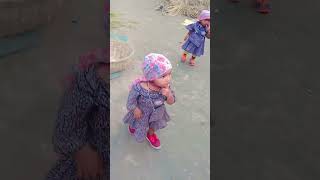 jab deko malis karate rahate ho funny drishtisrishti cute baby viral video trending [upl. by Lledrac]