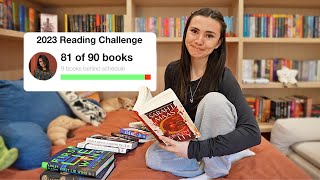 reading as many books as possible to hit my reading goal for 2023 [upl. by Euqinwahs]