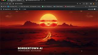 🌟 BorderTown AI NextGen Border Security  Short 🛡️✨ [upl. by Azarria]