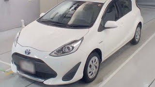 Unregistred  Japanese  Toyota aqua L white hybrid  car for sale 2020  call 03002233468 [upl. by Enelrihs863]