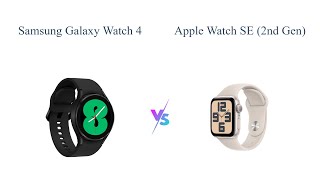 Samsung Galaxy Watch 4 vs Apple Watch SE 2nd Gen ⌚ Which Smartwatch is Better [upl. by Pik]