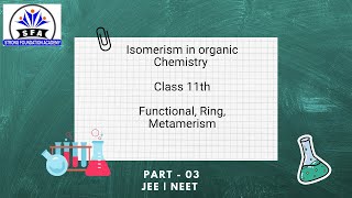 Isomerism in organic Chemistry Class 11 Part 03JEE NEET sfapatna6822 [upl. by Reilamag]