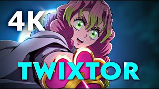 Mitsuri Kanroji Twixtor Clips 4K I Demon Slayer I Royalty [upl. by Eeldarb977]