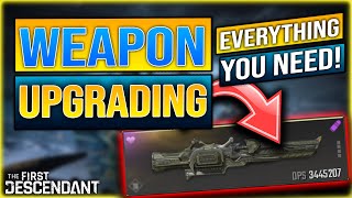 The First Descendant Weapon Level Transmission Explained  Weapon Readjustment Guide [upl. by Naik334]