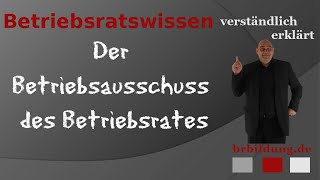 Bildung eines Betriebsausschusses [upl. by Ultima]