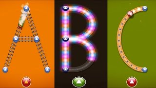 Sing ABC and Learn to write Letter from A to Z  How To writing Alphabet Game  LetterSchool 12 [upl. by Lamarre]