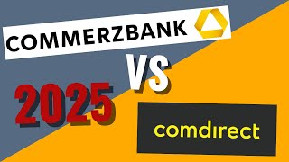 Commerzbank oder comdirect Girokonto 2025 Welches ist besser [upl. by Bridwell]