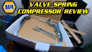 NAPA Carlyle 385 Valve Spring Tool Review [upl. by Nivi924]