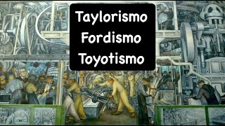 Fordismo Taylorismo Toyotismo para o CNU [upl. by Geiss]