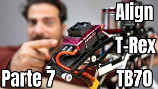 Align Elicottero TB70  Parte 07  Tutorial Saldatura a Stagno Connettore Seriale Preparazione ESC [upl. by Avivah]