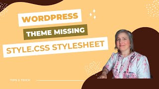 WordPress theme missing stylecss stylesheet [upl. by Cutcheon]