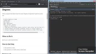 Project 0a edX CS50 Artificial Intelligence With Python 720p [upl. by Ynneg]