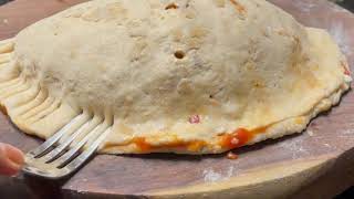 Vegetarian Calzone recipe kids favorite [upl. by Takakura334]