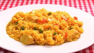 Arroz con Pollo  La Receta más Fácil y Rápida [upl. by Ariek]