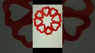 How to cut a Snowflake  Paper Snowflake Design  Easy Home Decor Craft  Love Decoration Idea [upl. by Ehpotsirhc]