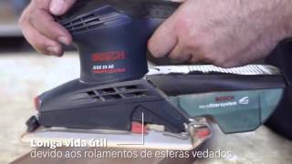 Lixadeira Orbital GSS 23AE 190W BOSCH [upl. by Danaher]