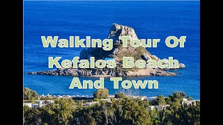 Kefalos Beach amp Town Walking Tour [upl. by Leverett]