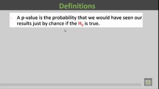 Basic Biostatistics  U2L3  Hypothesis Testing Definitions [upl. by Ajar]