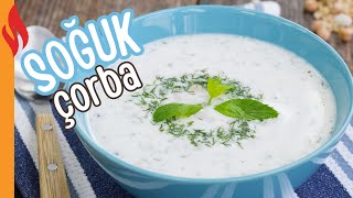 Soğuk Ayran Çorbası Tarifi  Nasıl Yapılır [upl. by Gnal467]