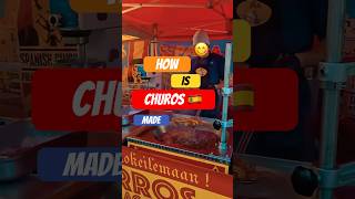 Churos 🇪🇸 How it’s made churos spain food suomi [upl. by Oiramel]