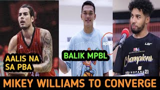 MIKEY WILLIAMS E TRADE NA SA CONVERGE CSTAND AALIS SA PBA [upl. by Anilok]