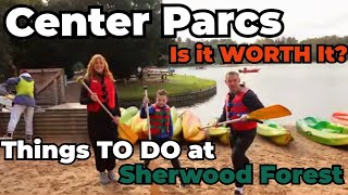 We Stay at Center Parcs Sherwood Forest Join Our Experience Travel Vlog Full Tour Swimming Pool [upl. by Elenaj919]