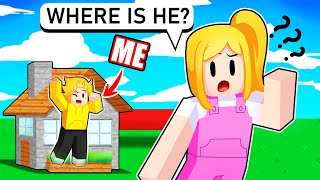 Using a TINY Secret Base To CHEAT in Hide amp Seek Roblox Bedwars [upl. by Perretta]