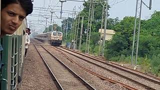 130 की रफ़्तार से मारा Emu को Overtake  Train no  18478  KALINGA UTKAL EXPRESS  shorts [upl. by Appleby]