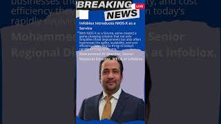 Mohammed AlMoneer Senior Director META Infoblox cio youtubeshorts cybersecurity news [upl. by Ileane]