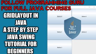 Java GridLayout  GridLayout in Java  How to use GridLayout in Java Swing [upl. by Chaim549]