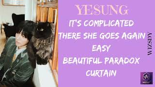 YESUNG 예성  6TH MINI ALBUM ITS COMPLICATED PLAYLIST [upl. by Yelnik605]