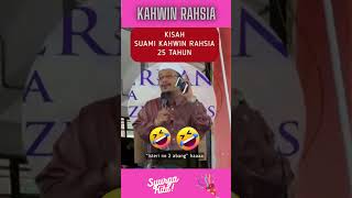 Ustaz Kazim Elias Lawak Kahwin Rahsia 25 Tahun 2024 ustazkazim lawak lucu [upl. by Dalli]