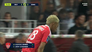 Karamoko Dembélé vs Rennes Ligue 1 03062023 [upl. by Ecirum]