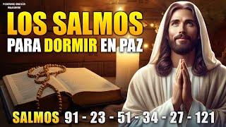 LOS SALMOS MÁS PODEROSOS PARA DORMIR EN PAZ 9123513427121 🙏 Descansa en Dios  Biblia Hablada [upl. by Lupita]