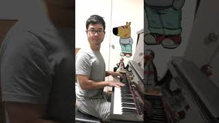 Chill Guy Meme Song on Piano [upl. by Acinoev]