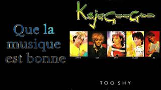 Kajagoogoo Too shy Too shy instrumental 1983 [upl. by Borras]