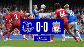 EVERTON 00 LIVERPOOL  Premier League highlights [upl. by Stalder]