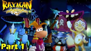 Rayman Arena 1  Beginner Race vs Dark Globox [upl. by Gino]