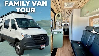 The Perfect Luxury Van for a Family  AWD SPRINTER VAN [upl. by Lamrouex574]