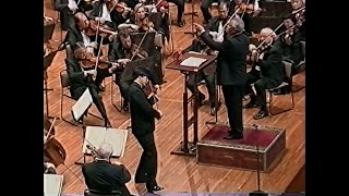 Tchaikovsky  Slavonic March Violin Concerto Russian State SO Kashimoto Svetlanov 1997 [upl. by Datha553]