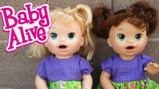 Baby Alive Dress Photoshoot With Snackin Sara Baby Alive💕 [upl. by Lynnell]